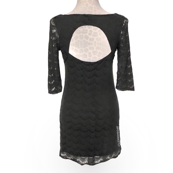 Free People Lace Overlay Dress - Picture 4 of 10